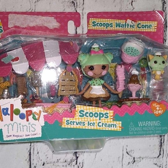 Lalaloopsy - Mini Welt Scoops Serves Ice Cream Mini Doll 7,5cm